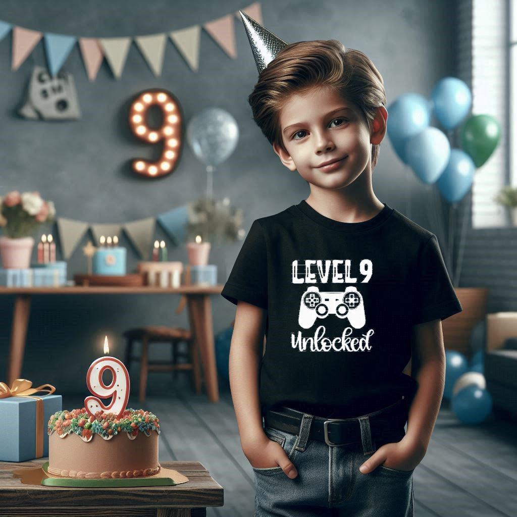 Level 9 Unlocked T Shirt