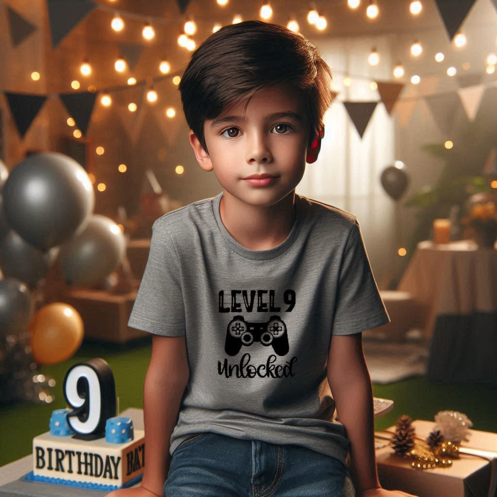 Level 9 Unlocked T Shirt
