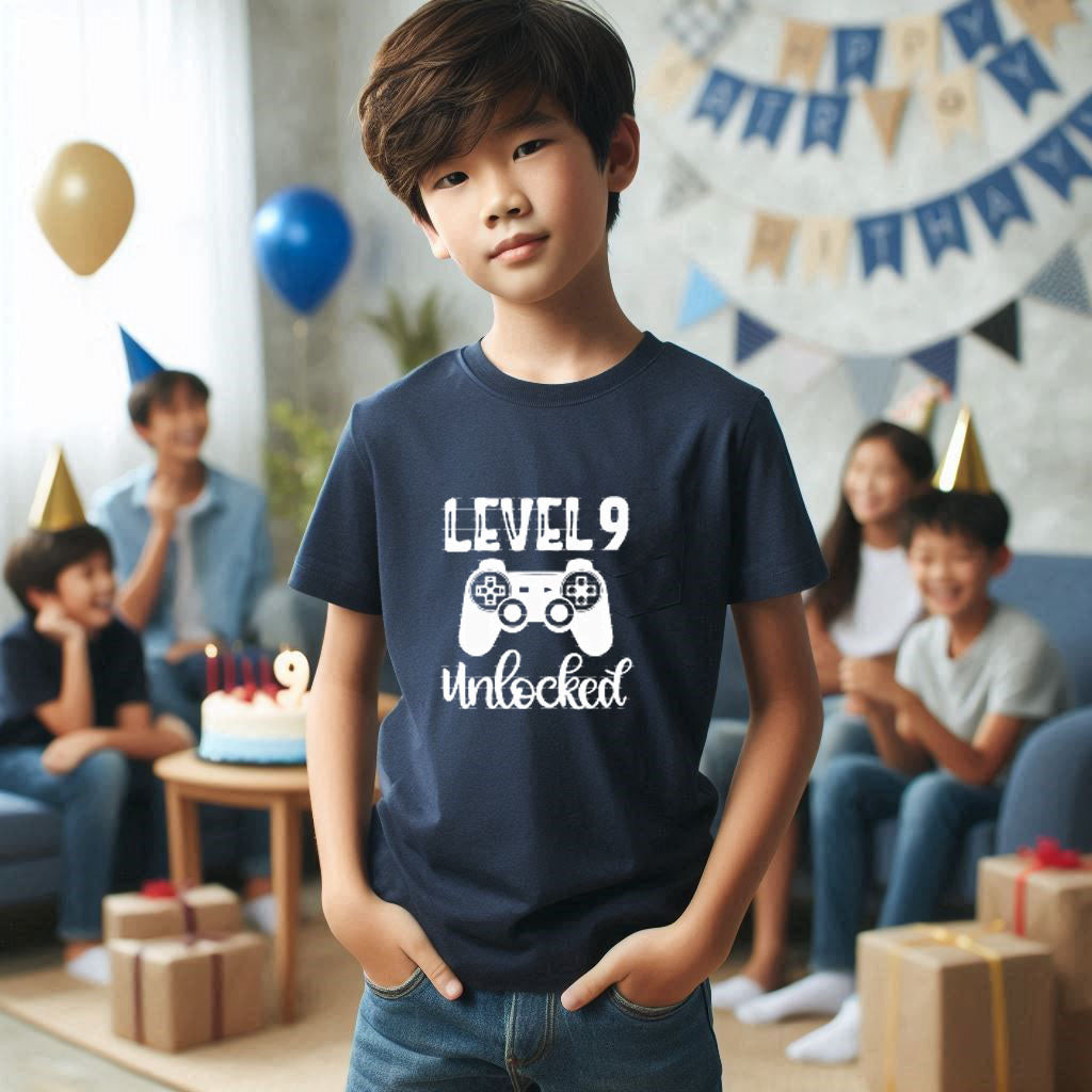 Level 9 Unlocked T Shirt