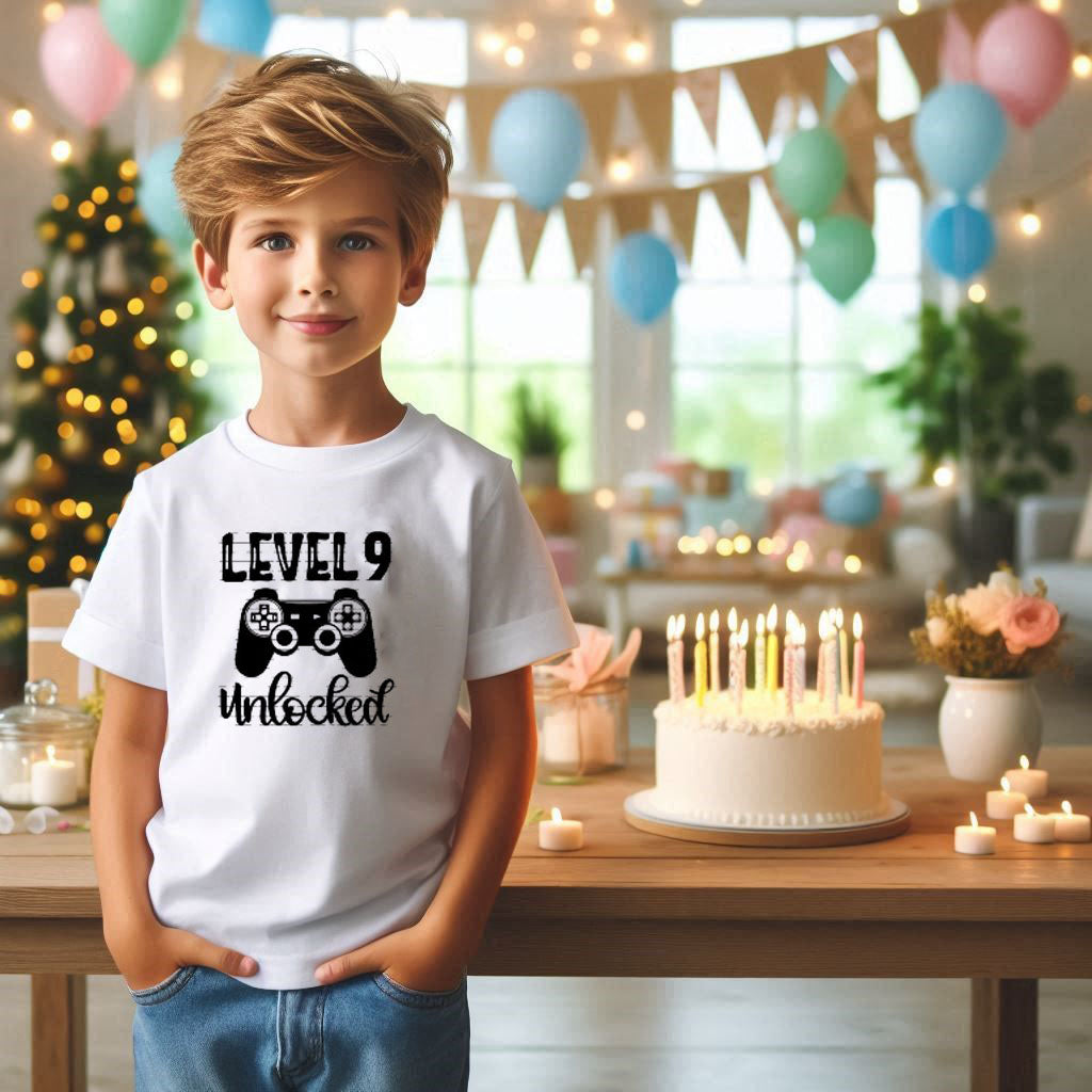 Level 9 Unlocked T Shirt