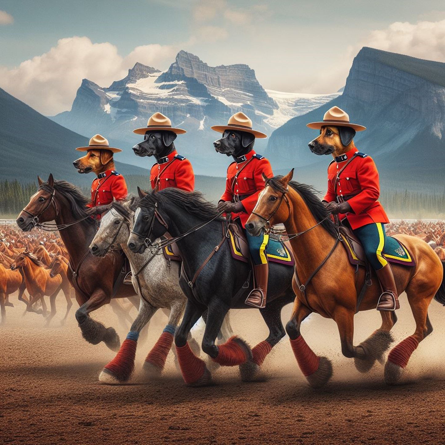 Alberta RCMP Photo Print