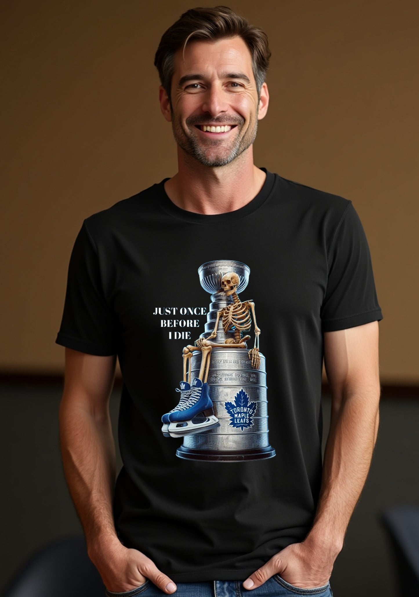 Toronto Maple Leafs, Just Once Before I Die T Shirt