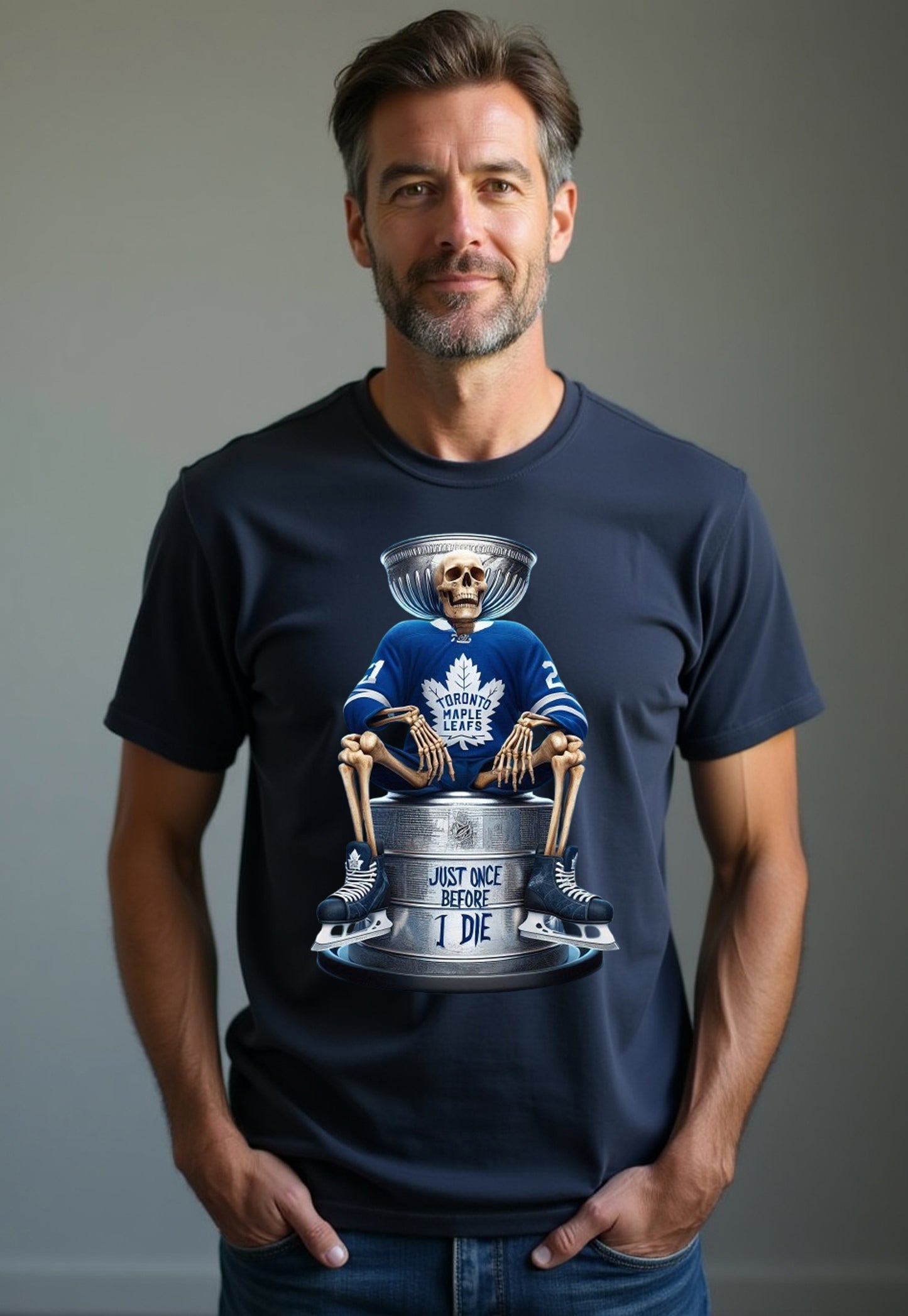 Toronto Maple Leafs, Just Once Before I Die T Shirt