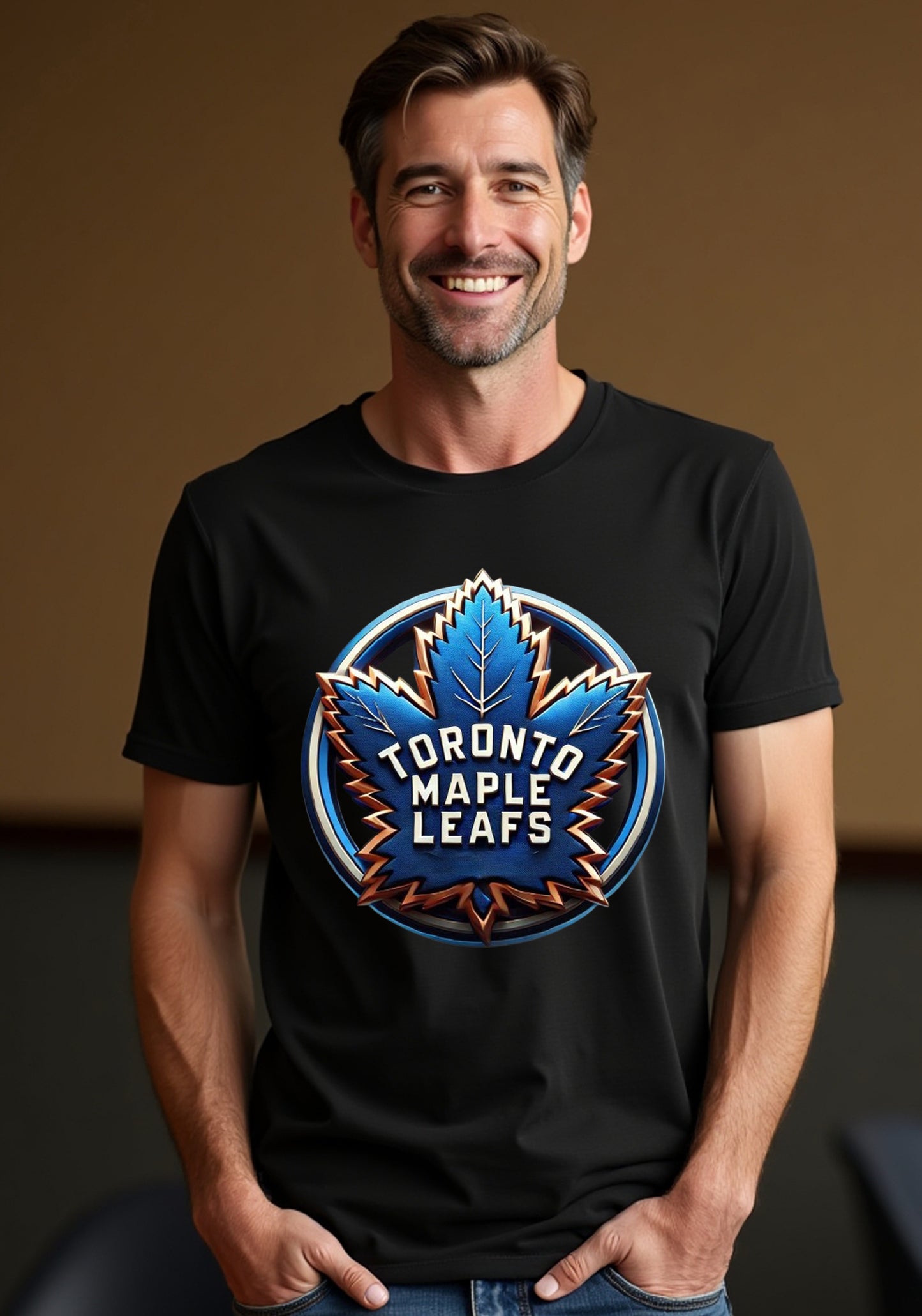 Toronto Maple Leafs Crest T Shirt