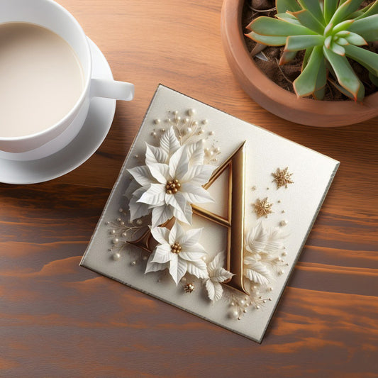 Monogram Coaster