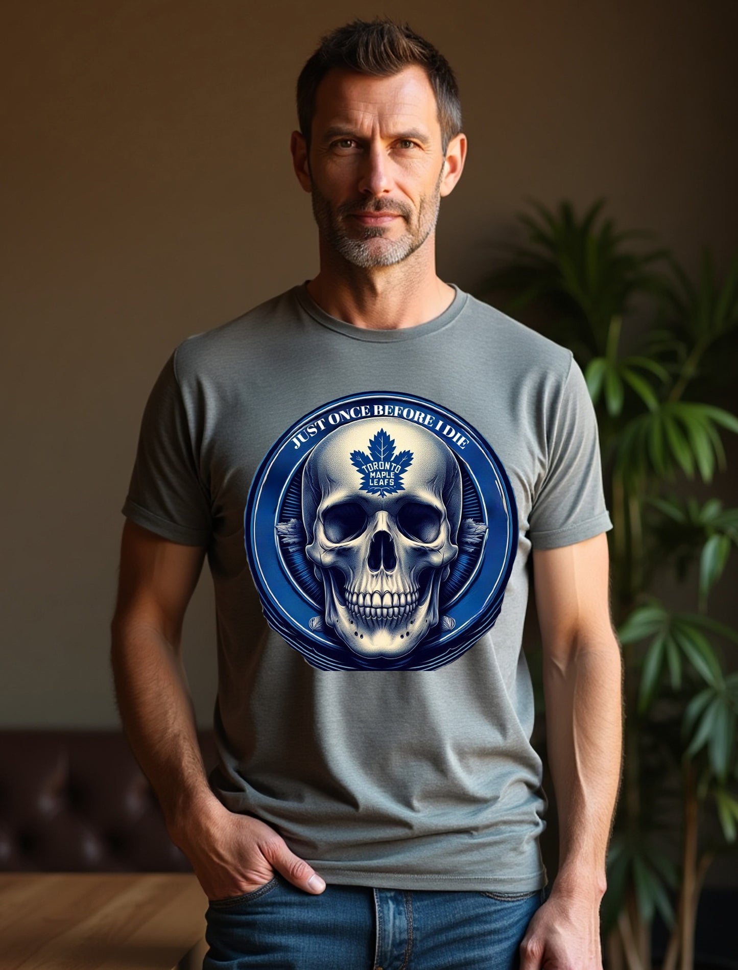 Toronto Maple Leafs, Just Once Before I Die T Shirt