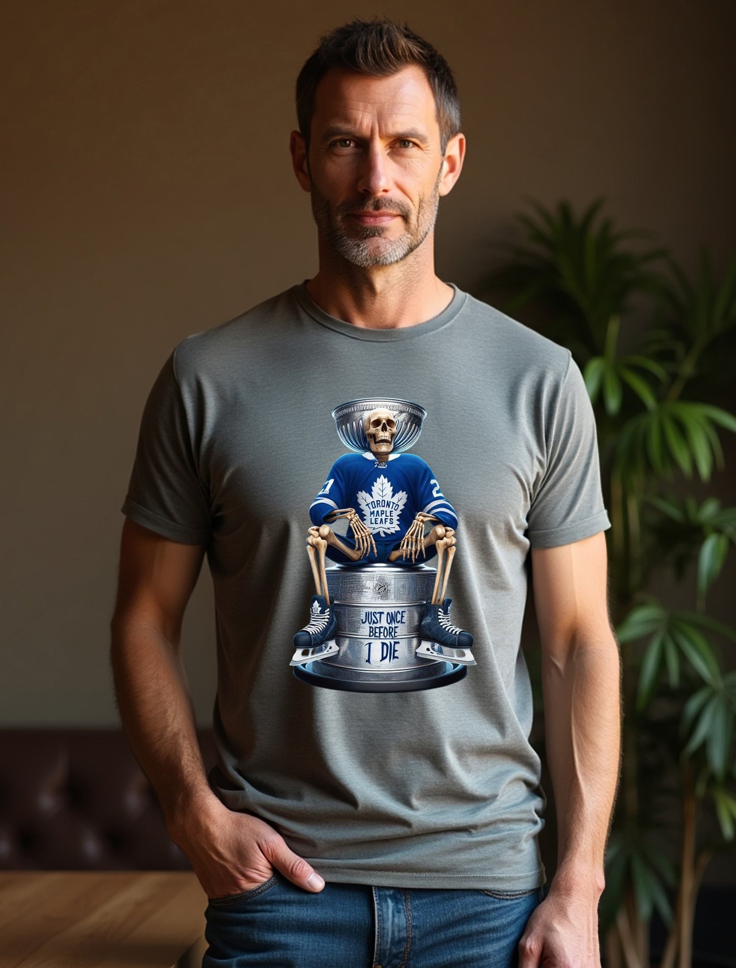 Toronto Maple Leafs, Just Once Before I Die T Shirt