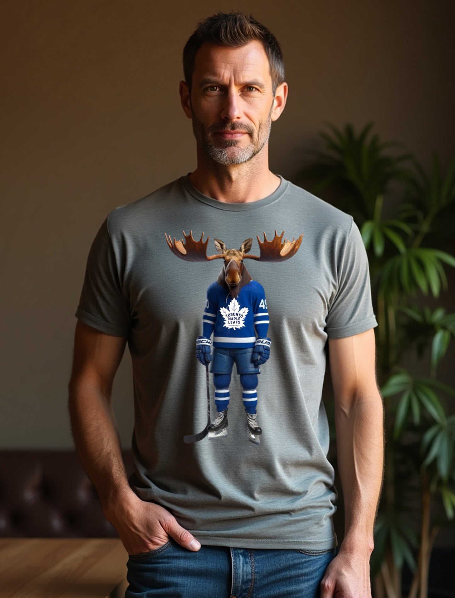 Toronto Maple Leafs, "Antlers & Ice" T Shirt