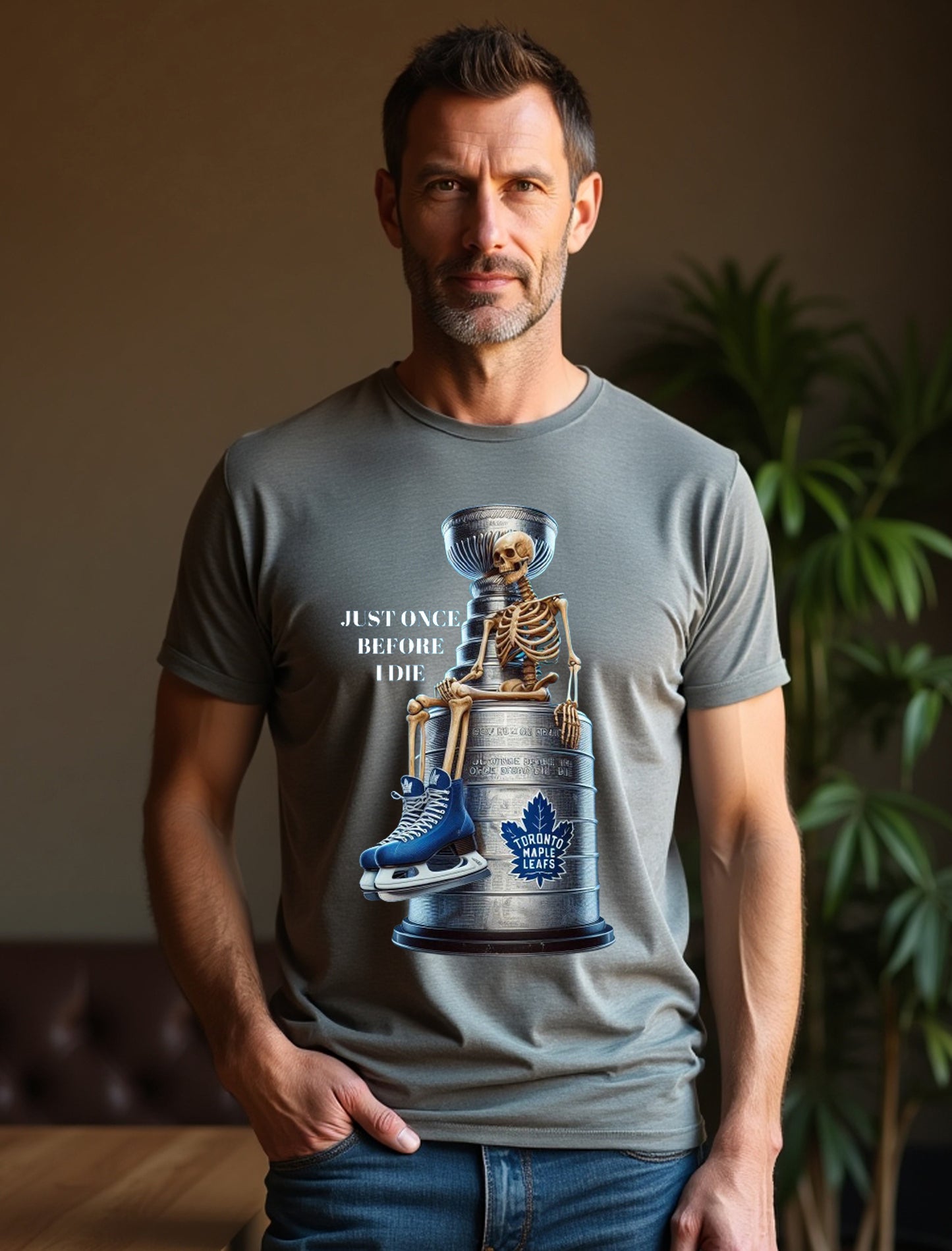 Toronto Maple Leafs, Just Once Before I Die T Shirt