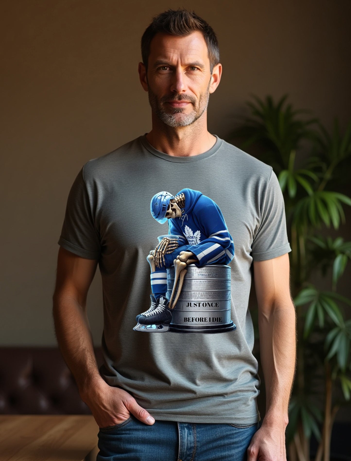 Toronto Maple Leafs, Just Once Before I Die T Shirt