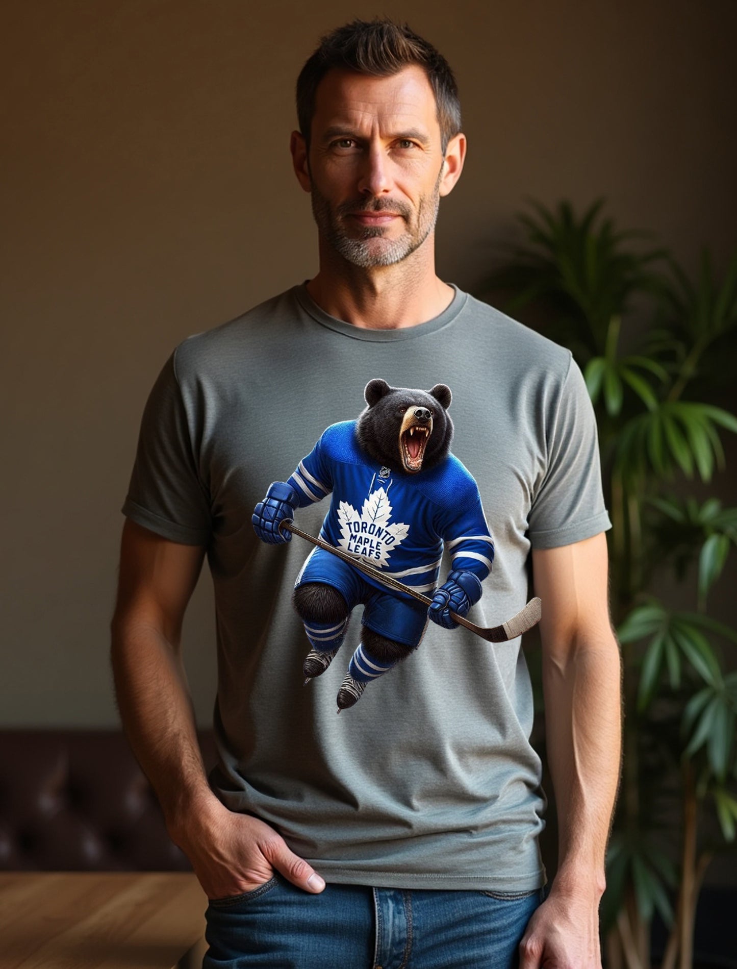 Toronto Maple Leafs "Bear the Leaf" T Shirt