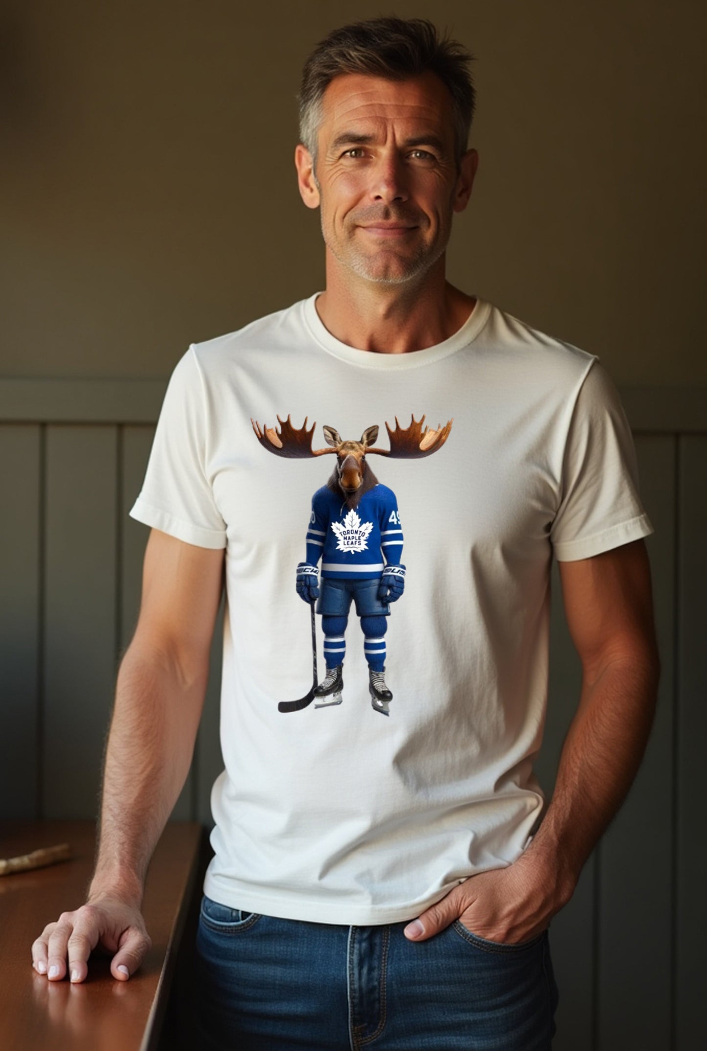 Toronto Maple Leafs, "Antlers & Ice" T Shirt