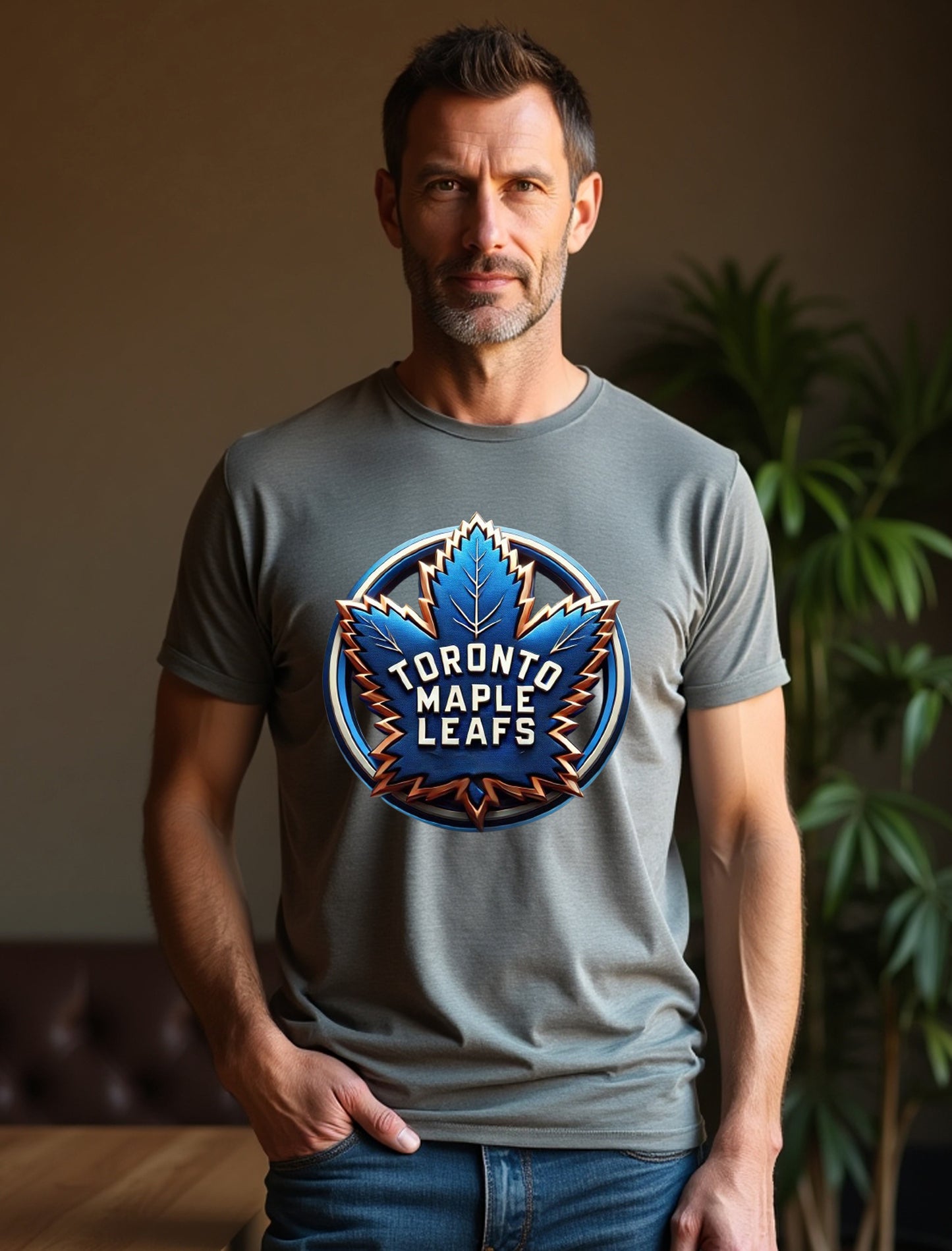 Toronto Maple Leafs Crest T Shirt