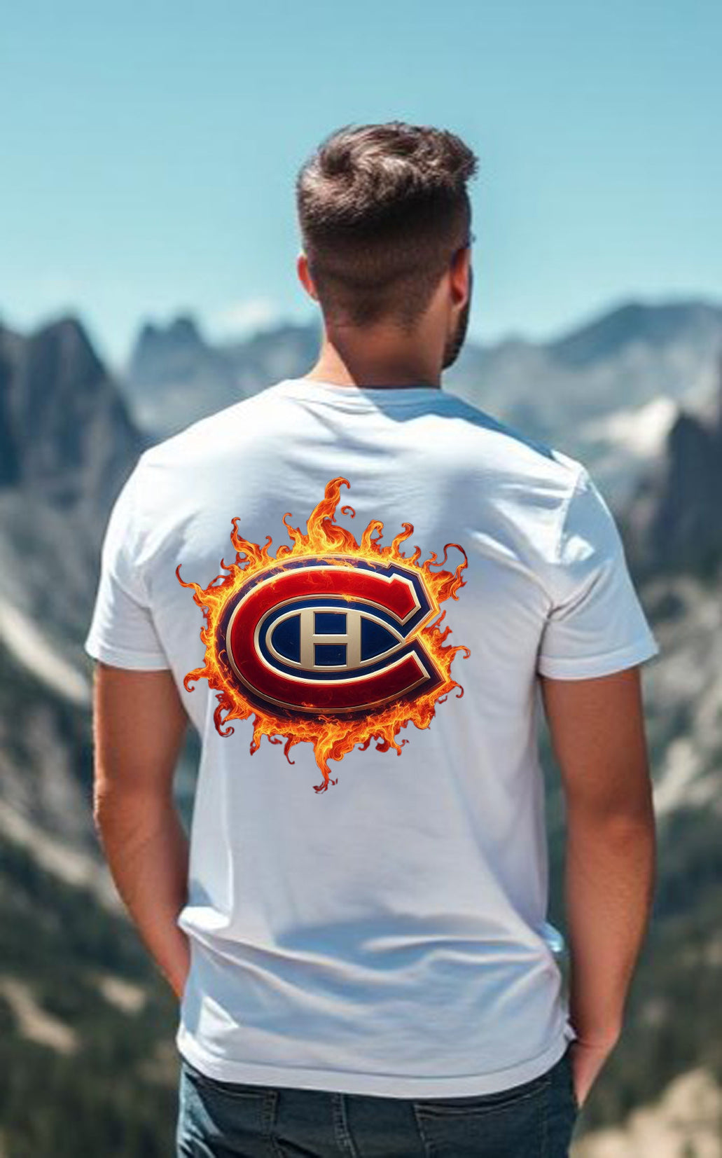 Montreal Canadiens, "Molson Blaze" T Shirt
