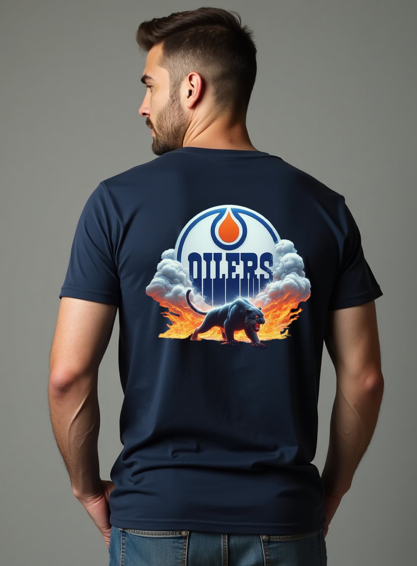 Edmonton Oilers, "Flame the Rink" T Shirt