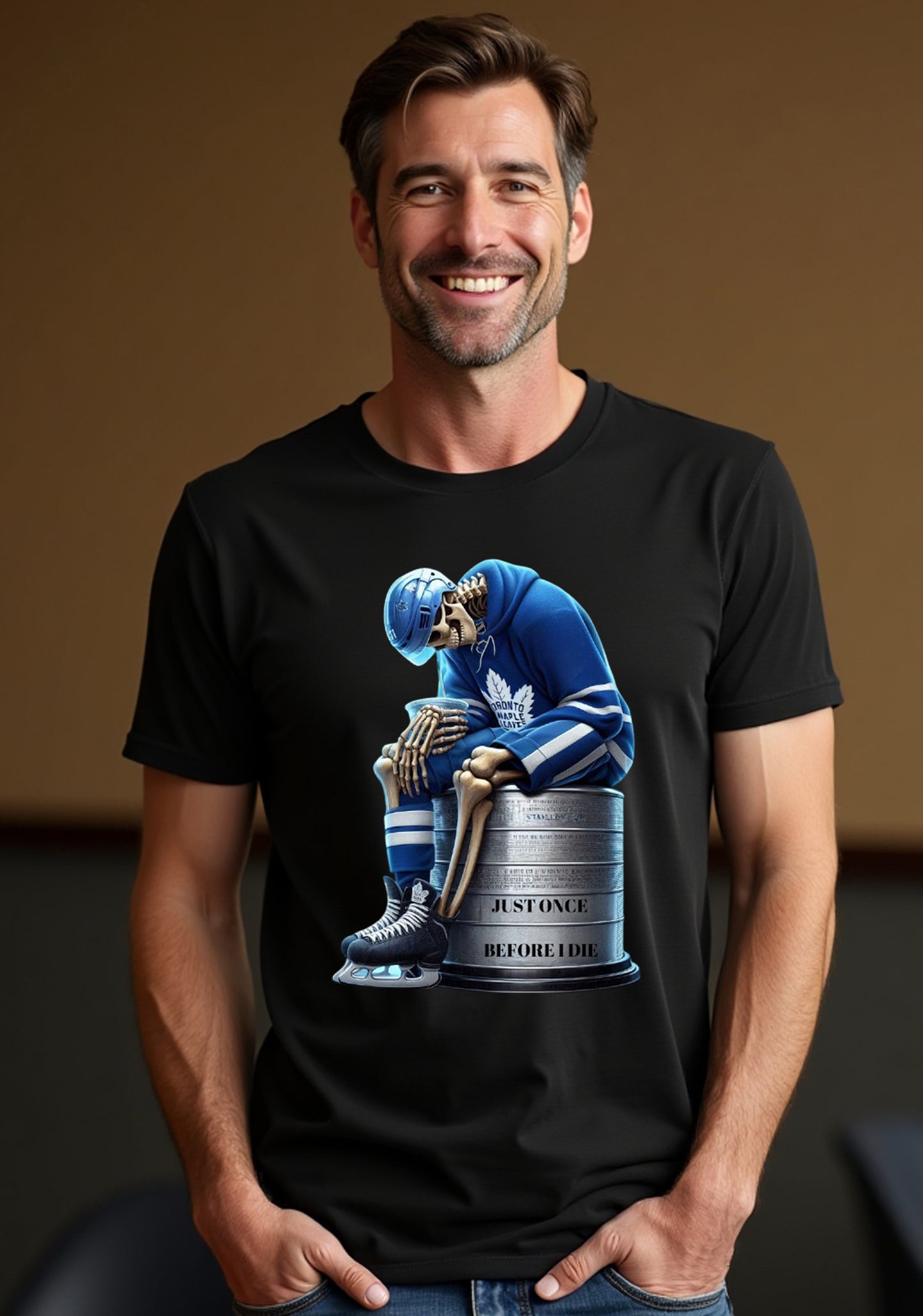 Toronto Maple Leafs, Just Once Before I Die T Shirt