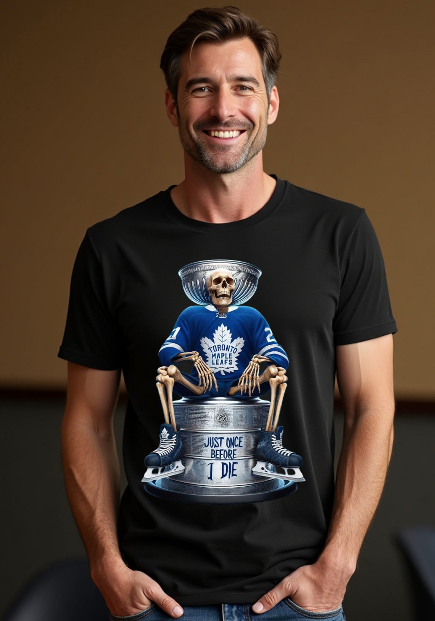 Toronto Maple Leafs, Just Once Before I Die T Shirt