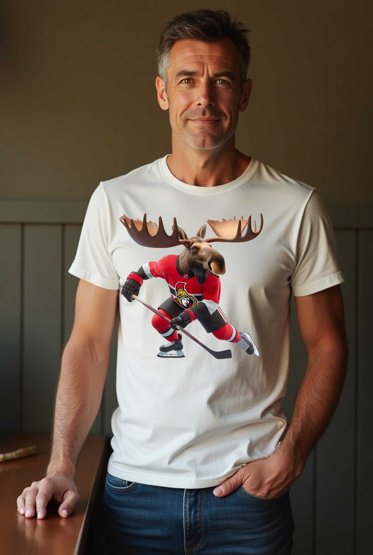 Ottawa Senators "Senate Stag" T Shirt