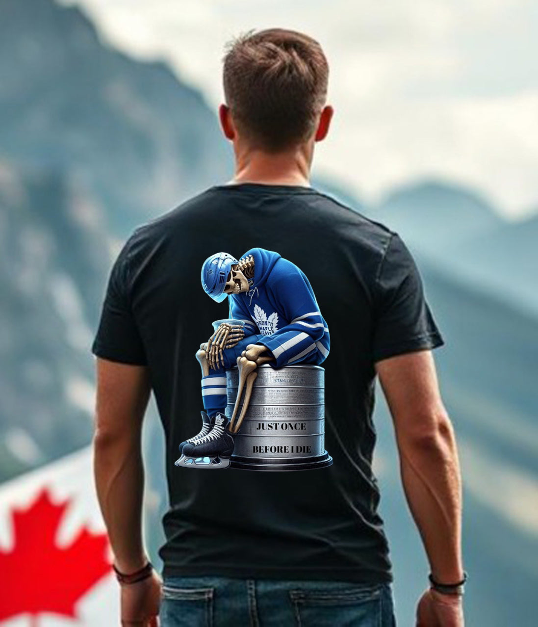 Toronto Maple Leafs, Just Once Before I Die T Shirt