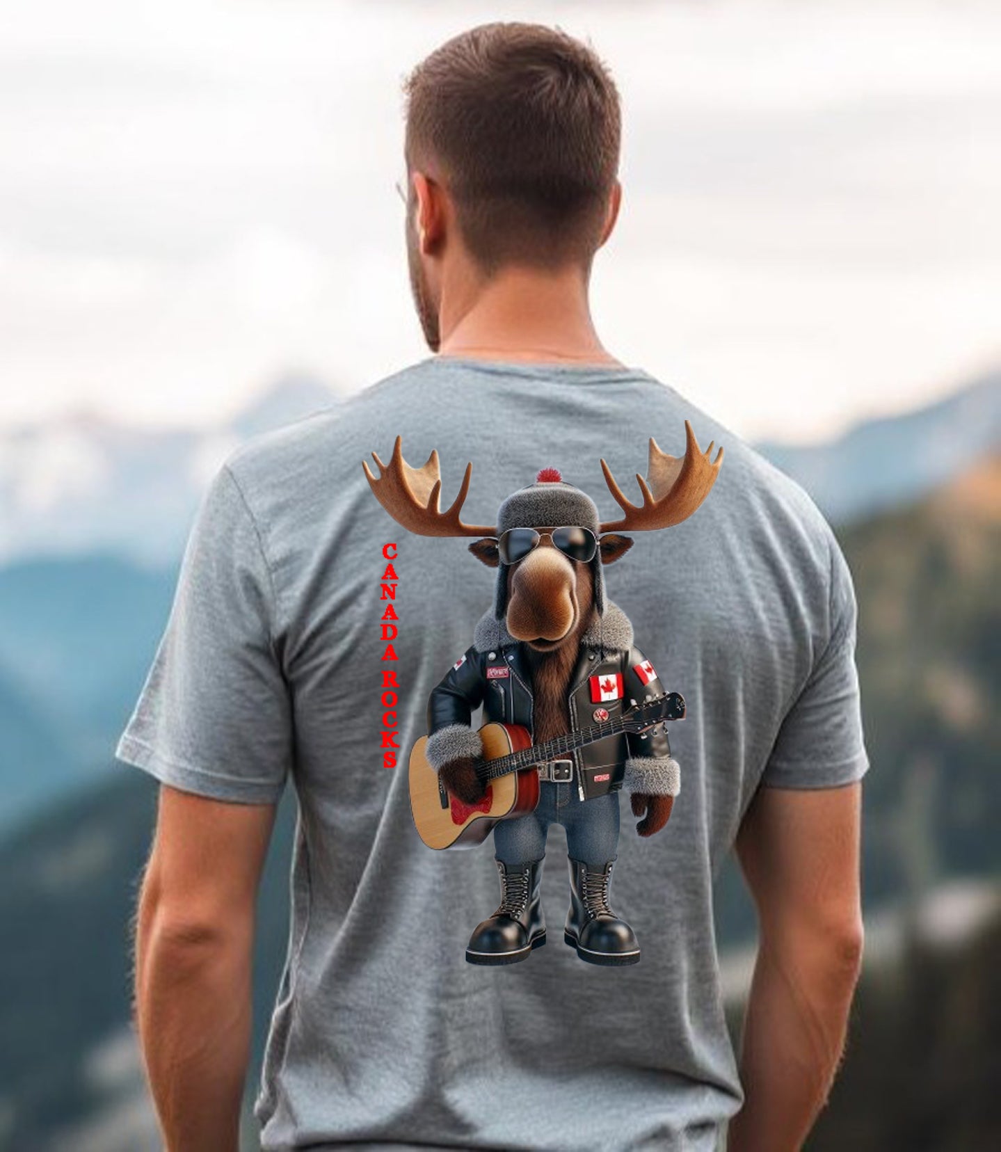 Unisex Antler & Thunder T Shirt