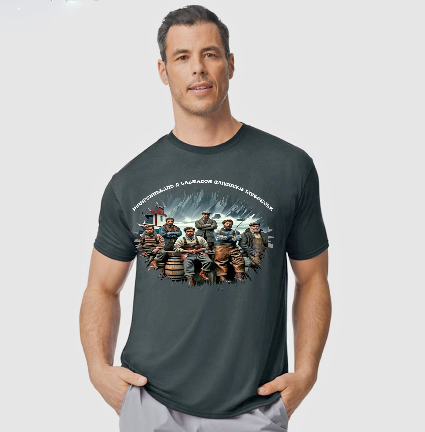 Unisex Newfoundland & Labrador Gangster Lifestyle T Shirt
