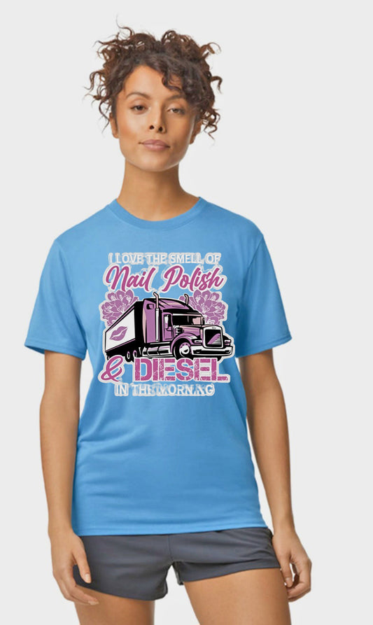 Nail Polish & Diesel T Shirt