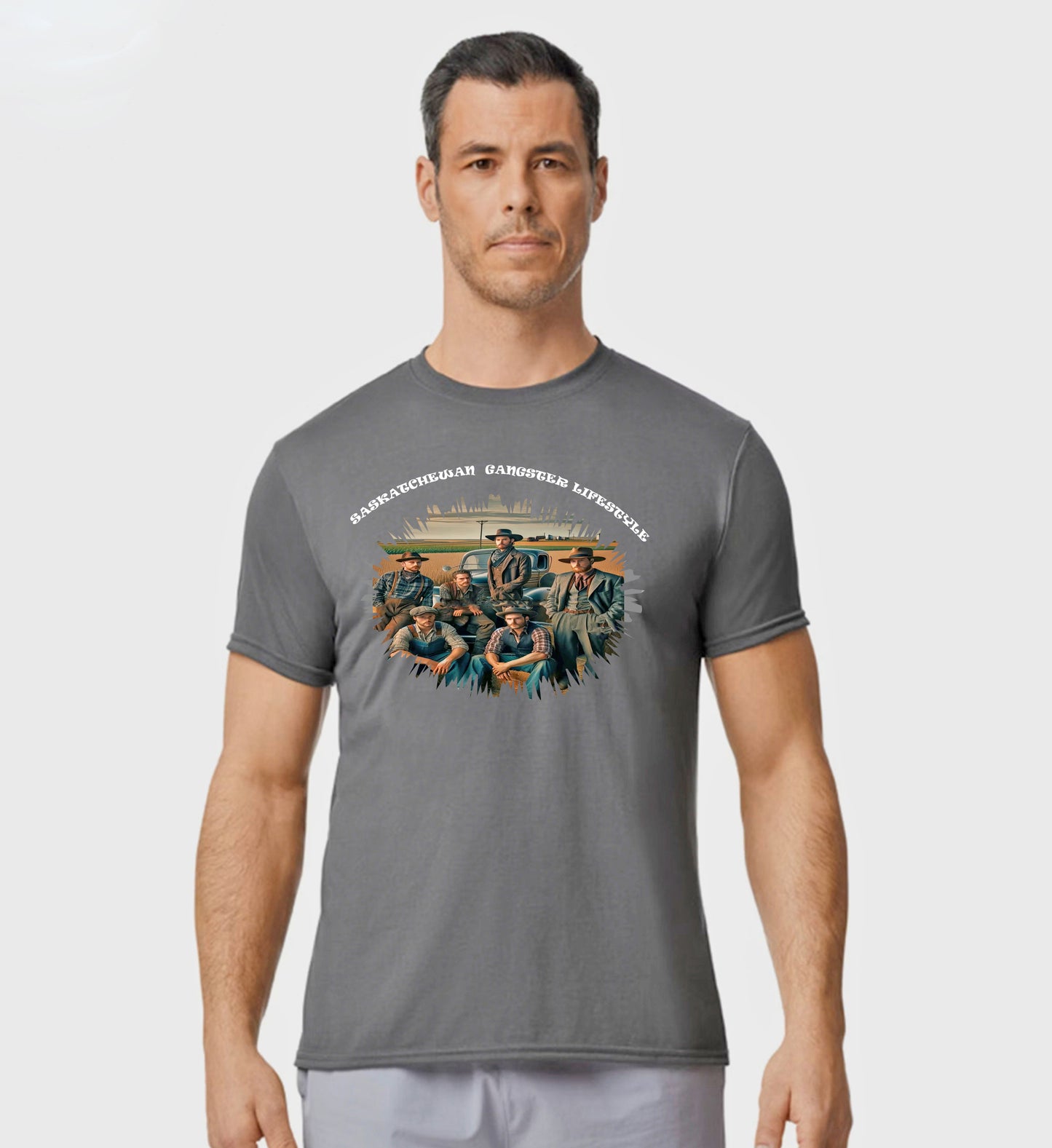Unisex Saskatchewan Gangster Lifestyle T Shirt