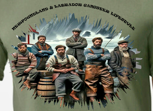 Unisex Newfoundland & Labrador Gangster Lifestyle T Shirt