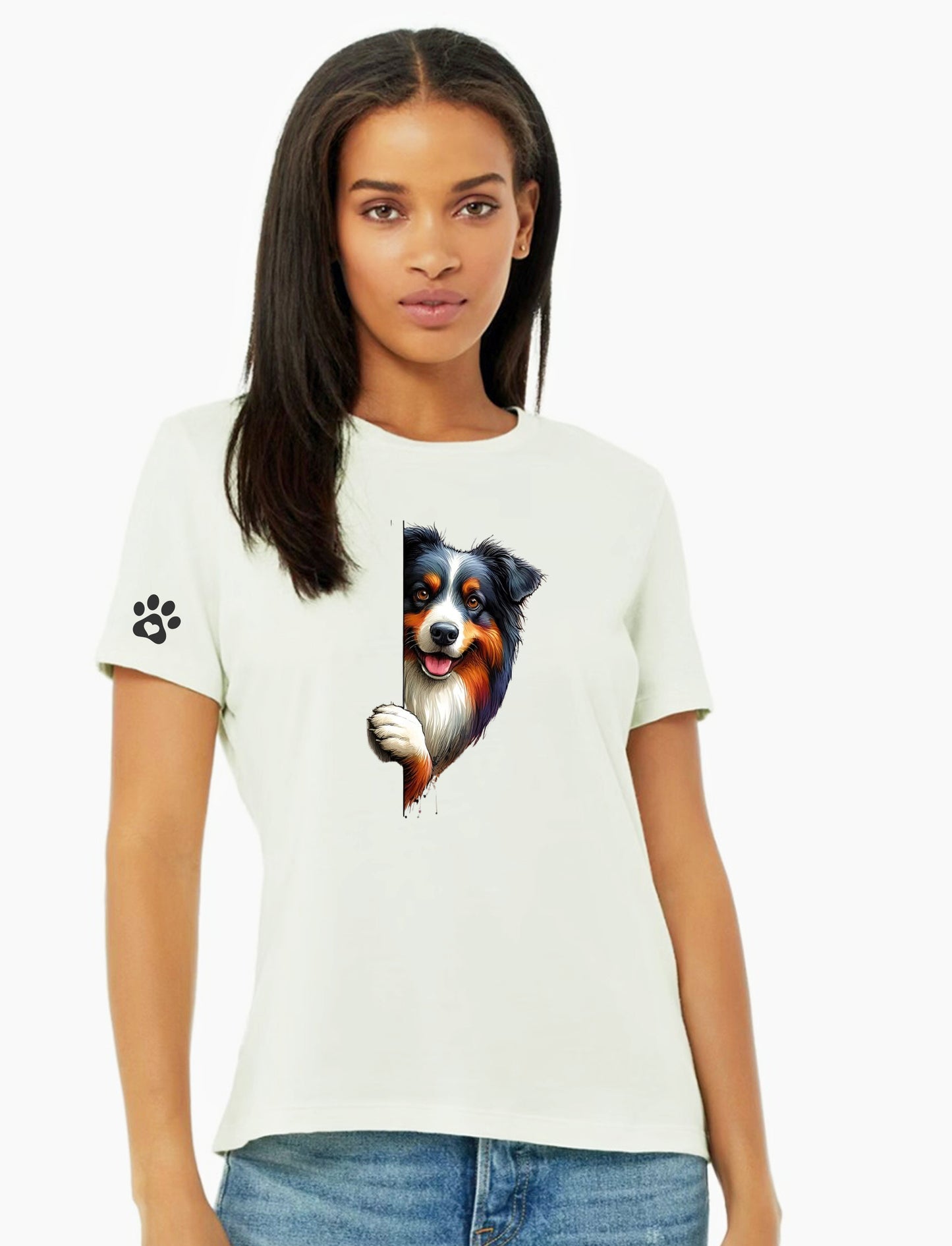 Ladies Australian Shepard T Shirt