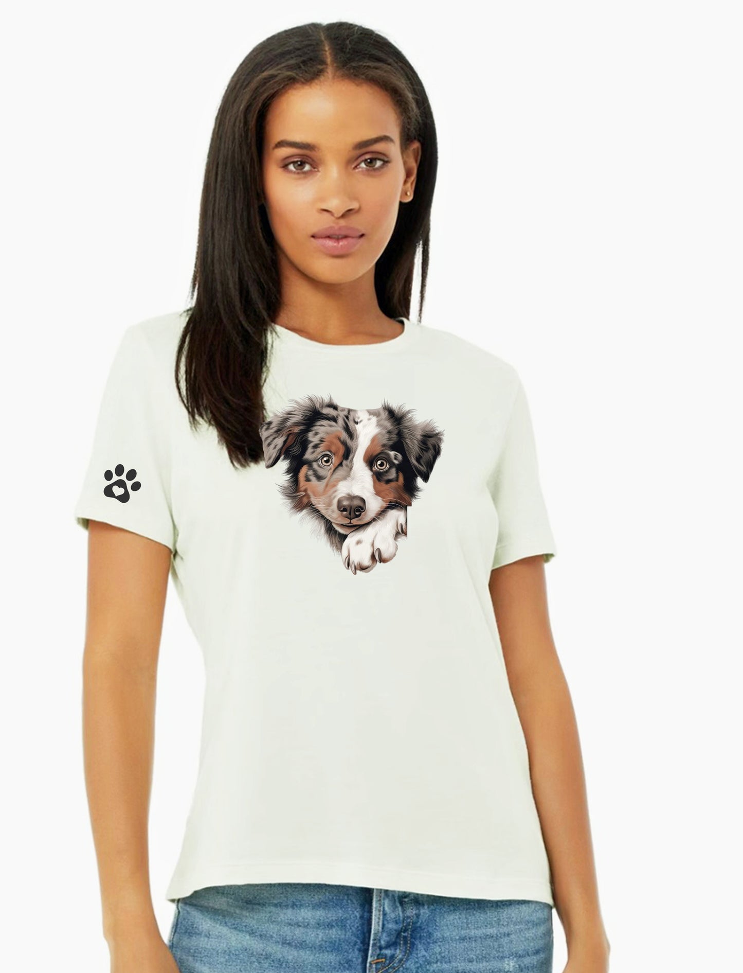 Ladies Australian Shepard T Shirt