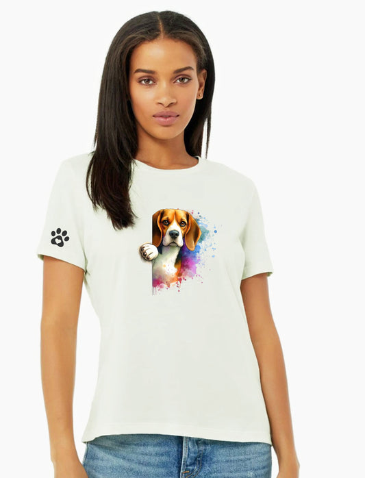 Ladies Beagle T Shirt