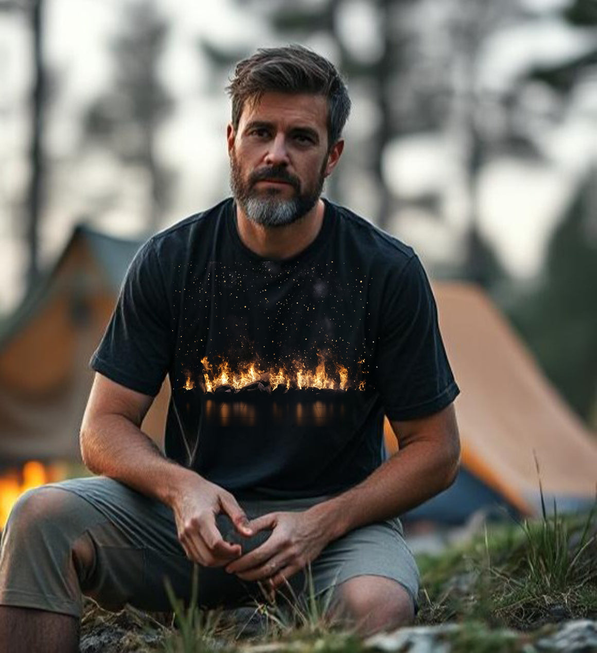 Camp Fire T Shirt 14 designs