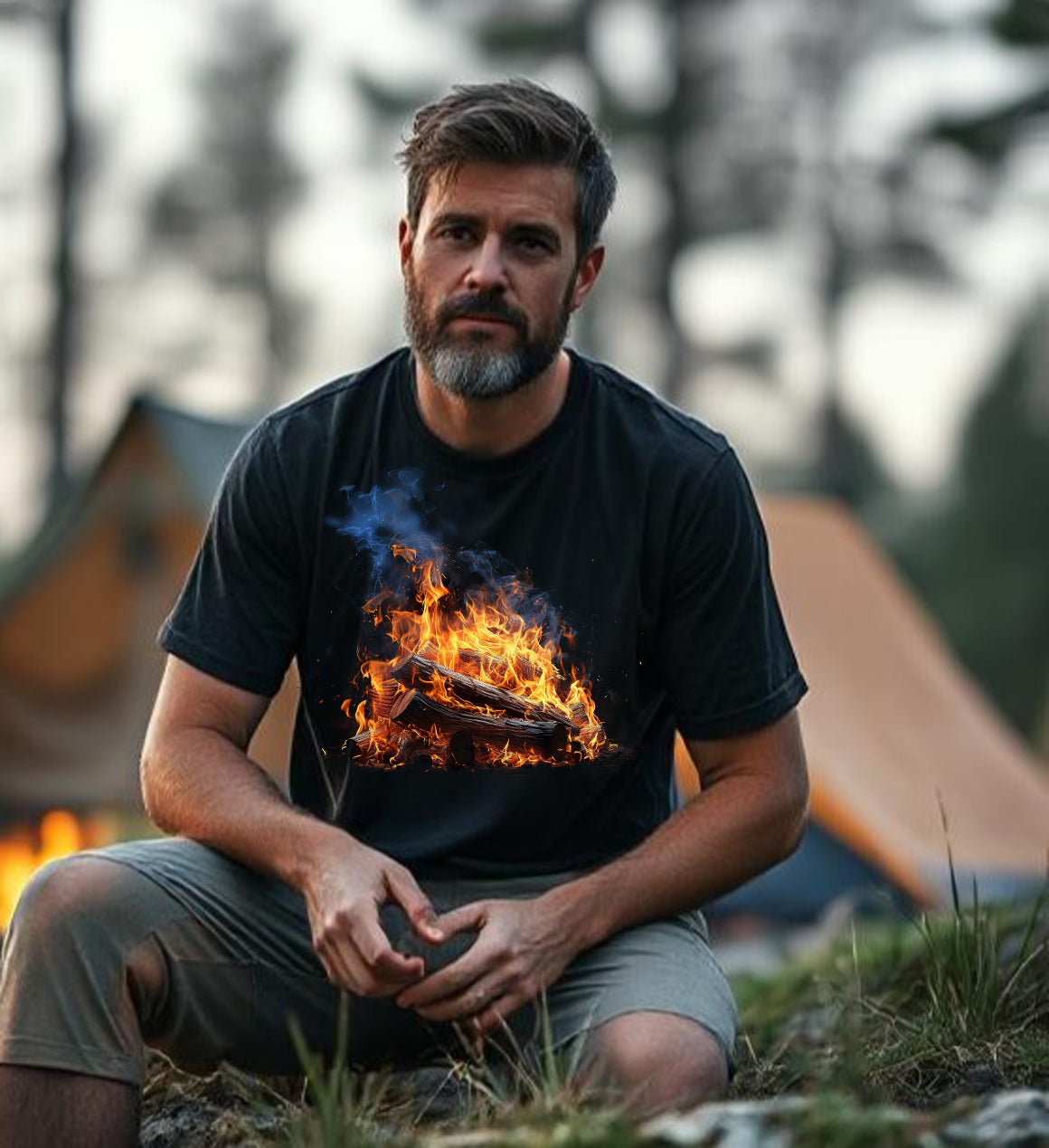 Camp Fire T Shirt 14 designs