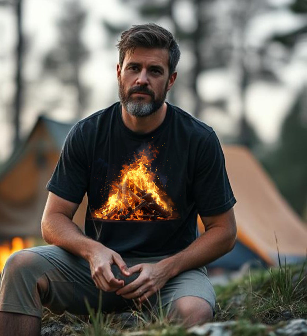 Camp Fire T Shirt 14 designs