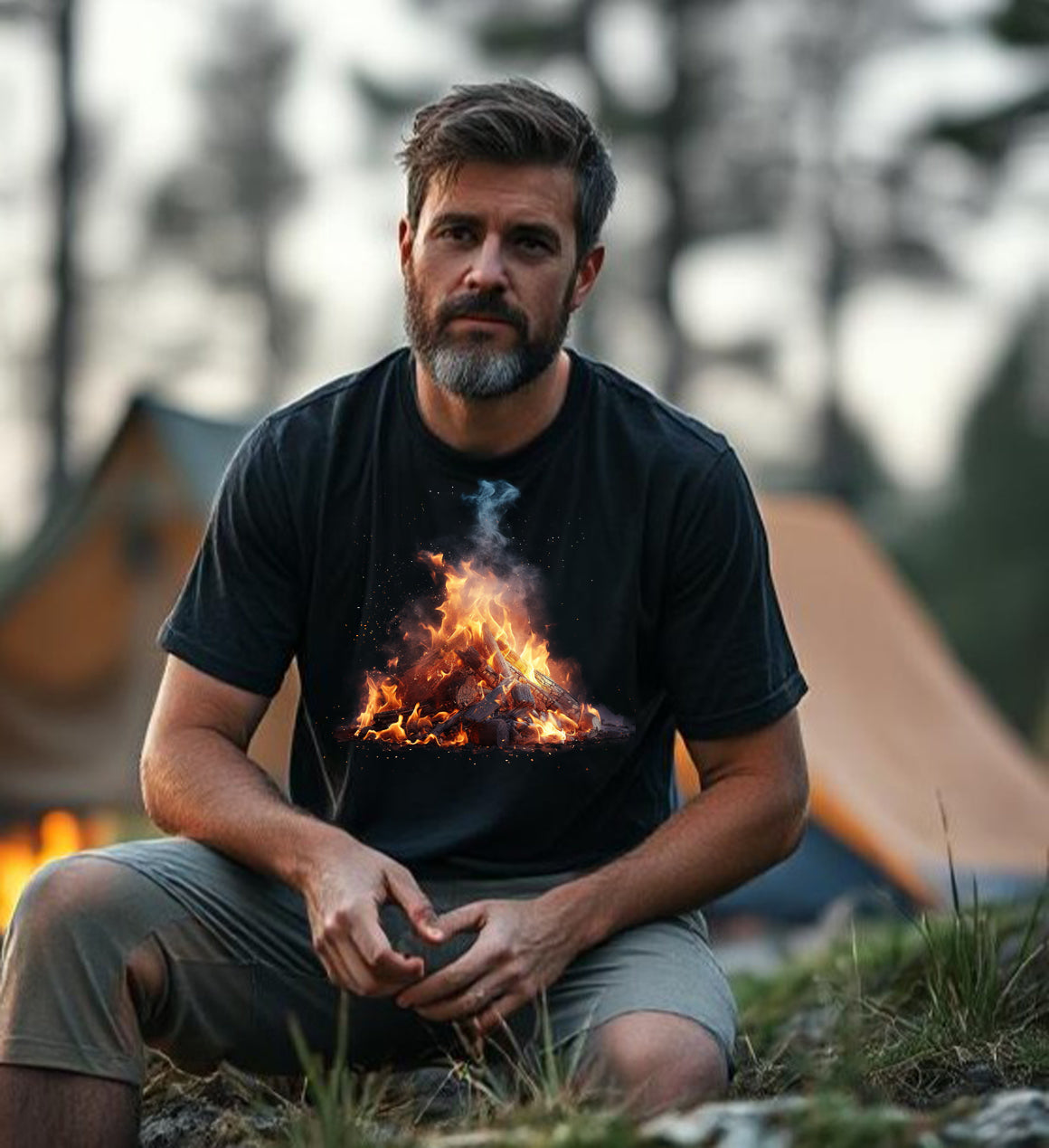 Camp Fire T Shirt 14 designs