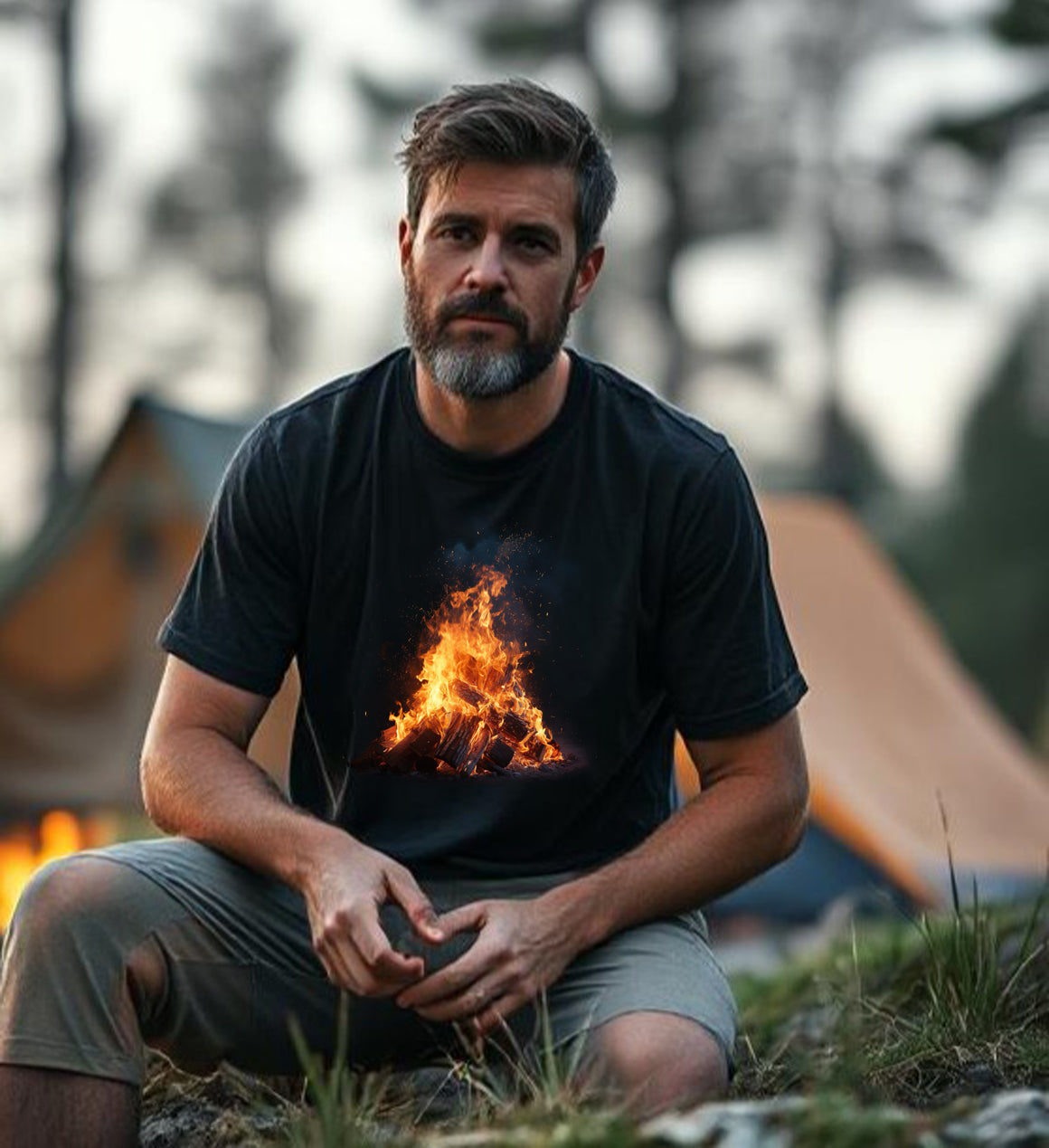 Camp Fire T Shirt 14 designs