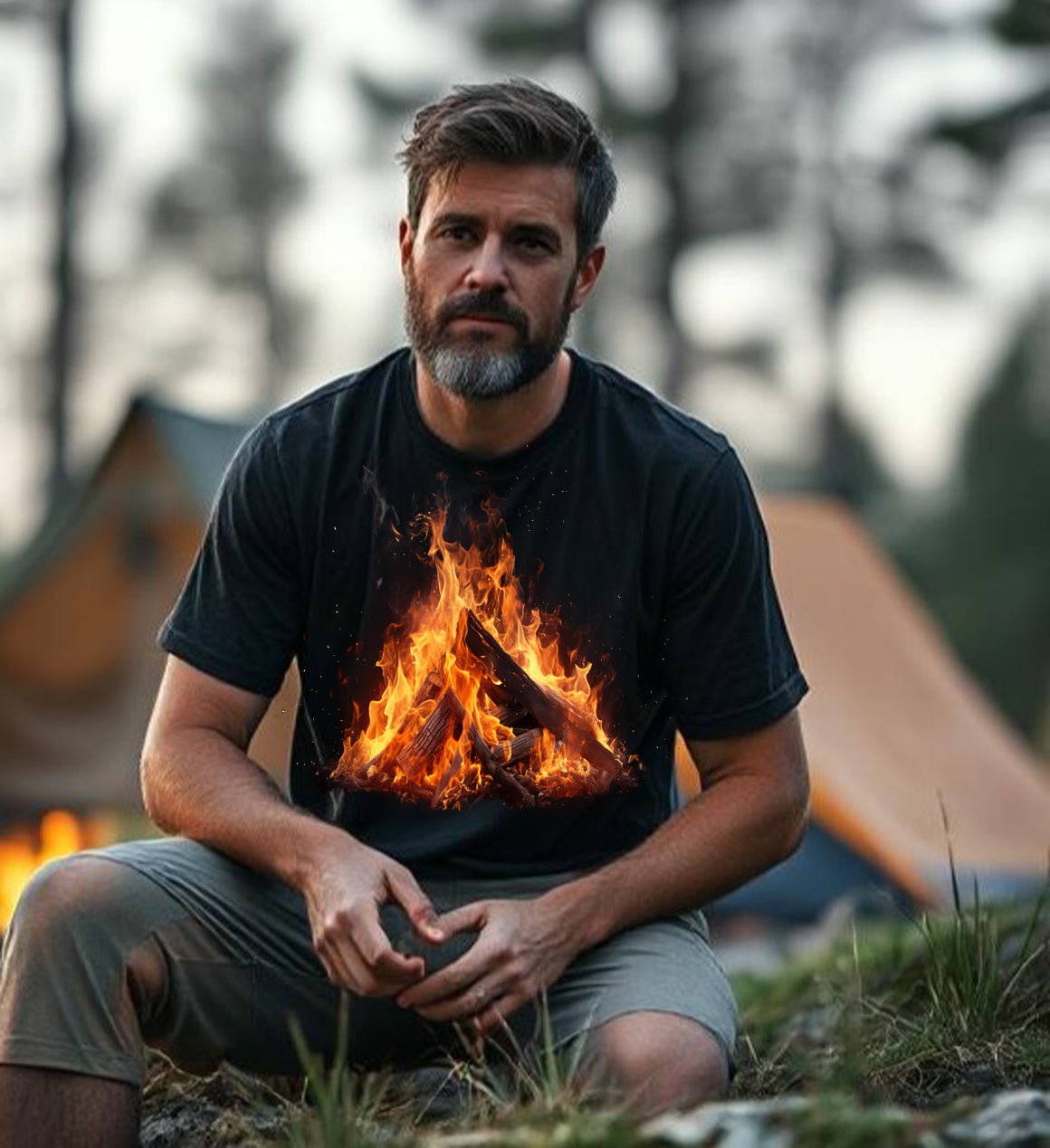 Camp Fire T Shirt 14 designs