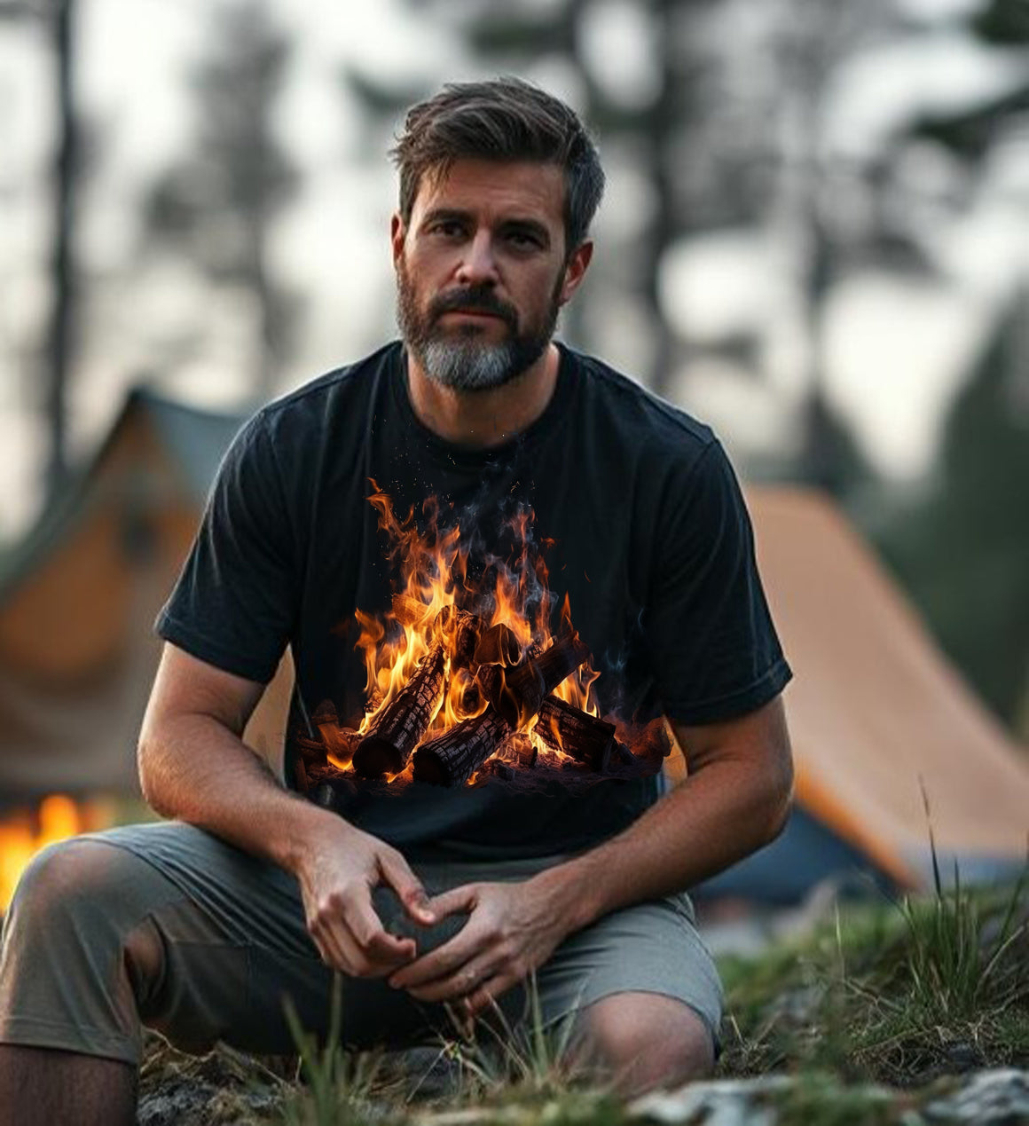 Camp Fire T Shirt 14 designs