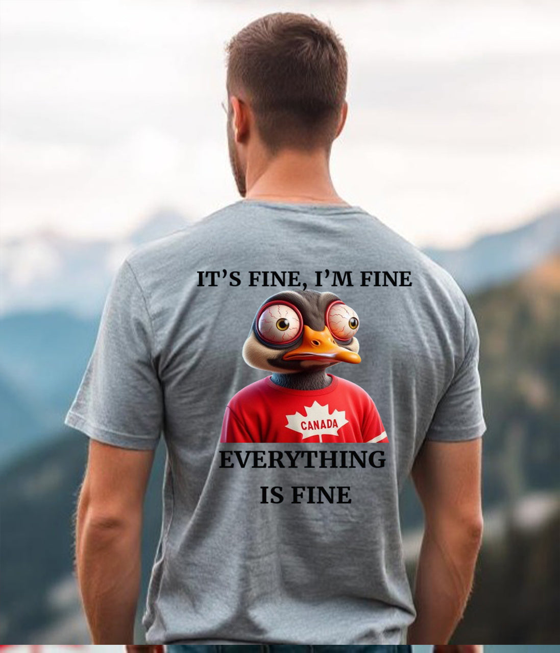 Unisex It's Fine, I'm Fine T Shirt