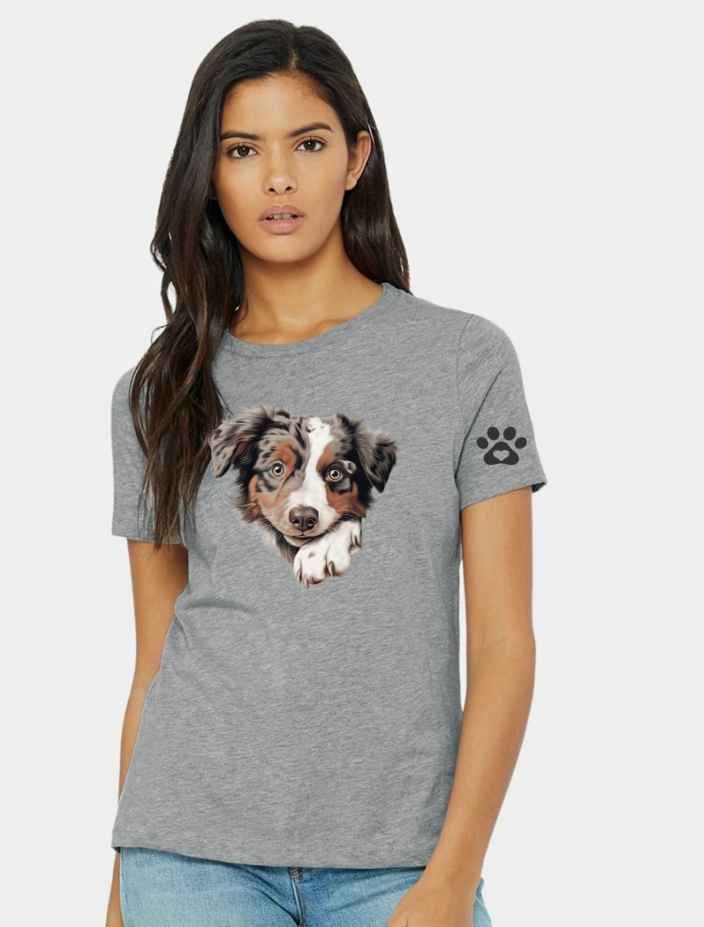 Ladies Australian Shepard T Shirt