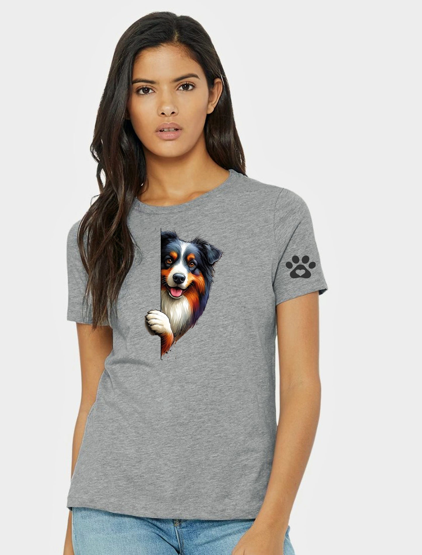 Ladies Australian Shepard T Shirt
