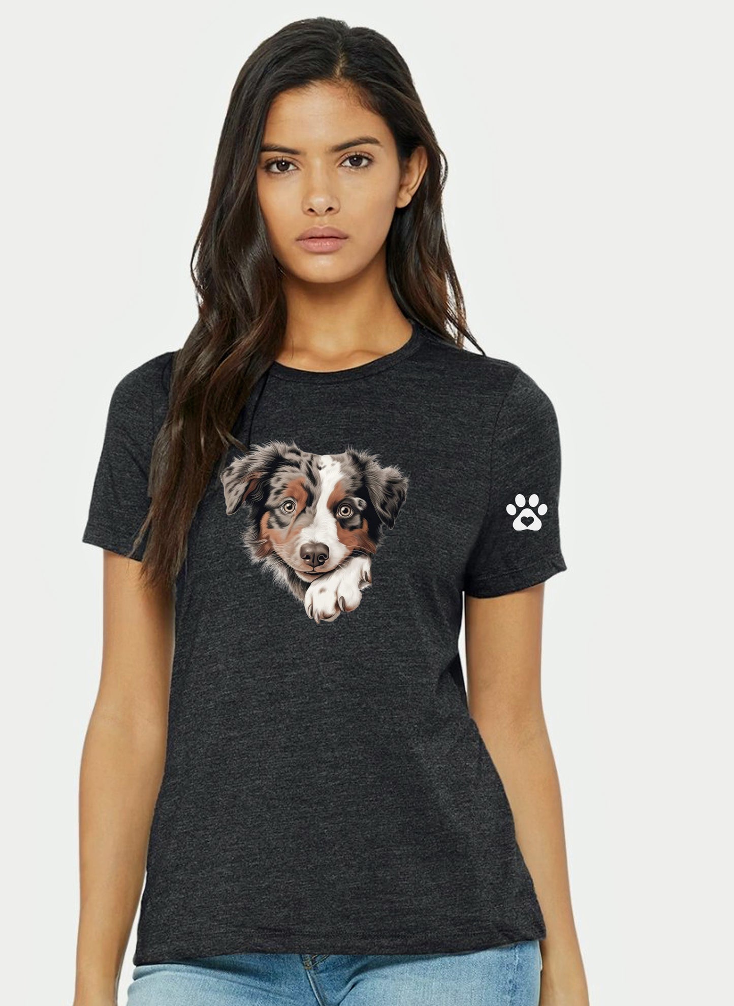 Ladies Australian Shepard T Shirt