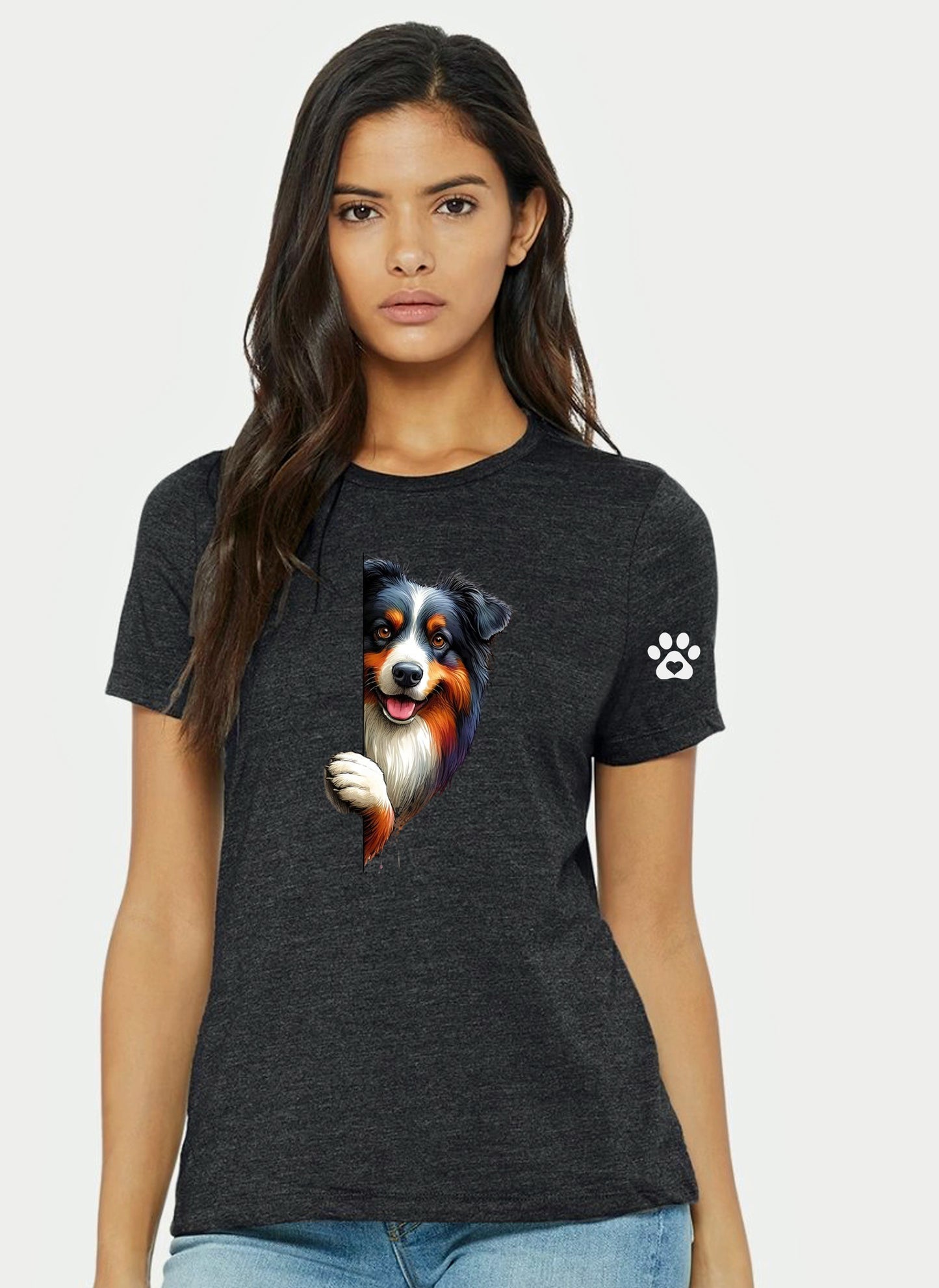 Ladies Australian Shepard T Shirt