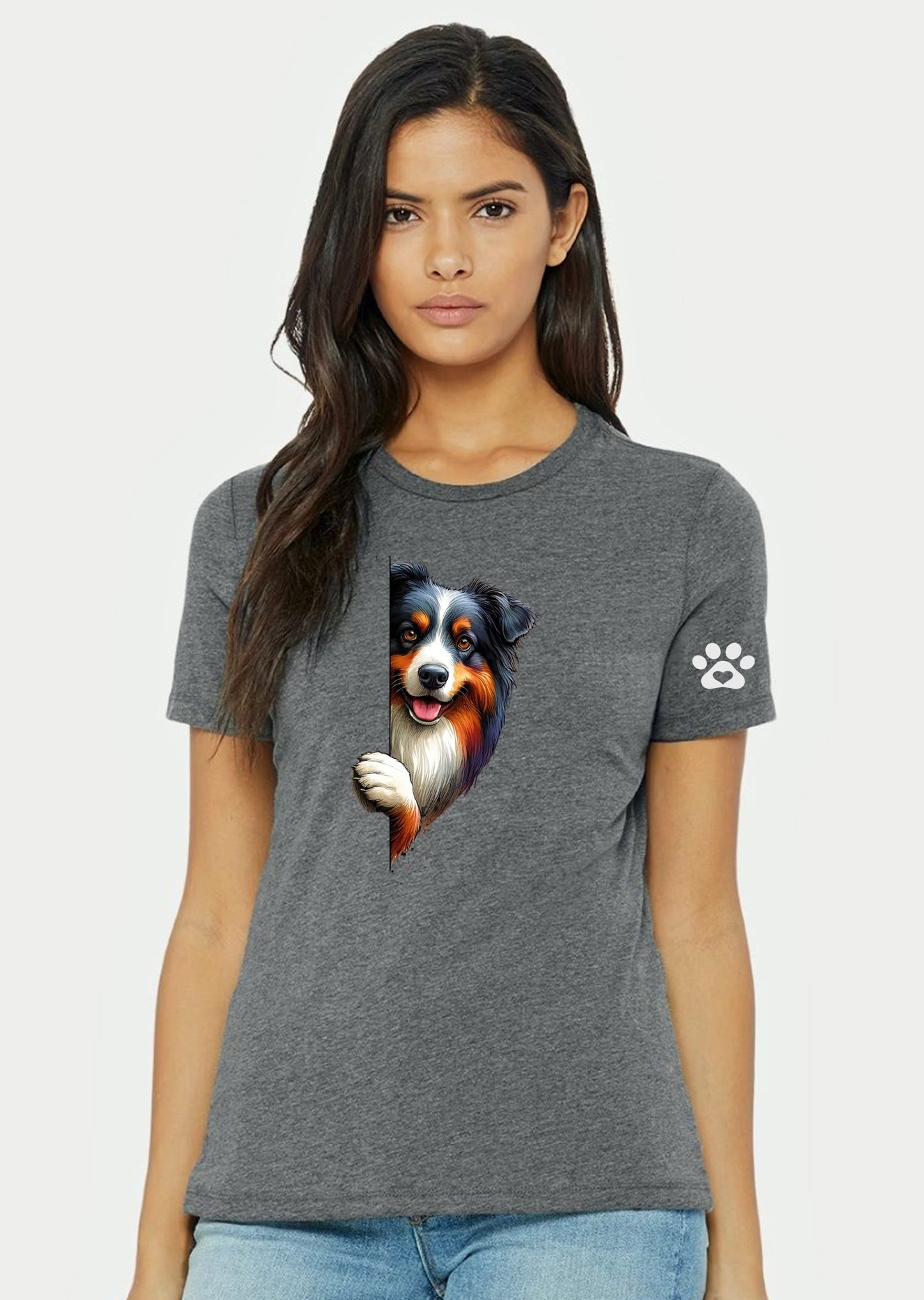 Ladies Australian Shepard T Shirt