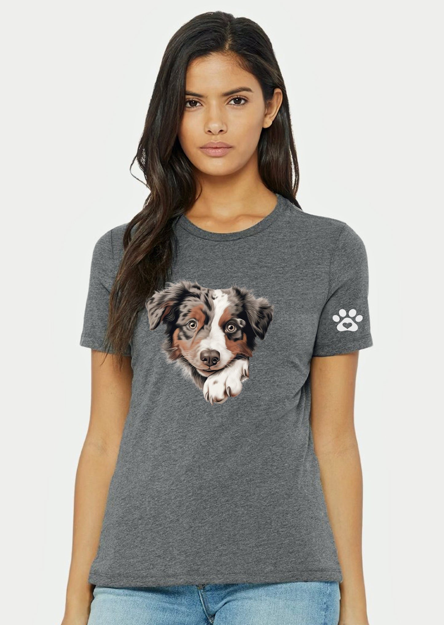 Ladies Australian Shepard T Shirt