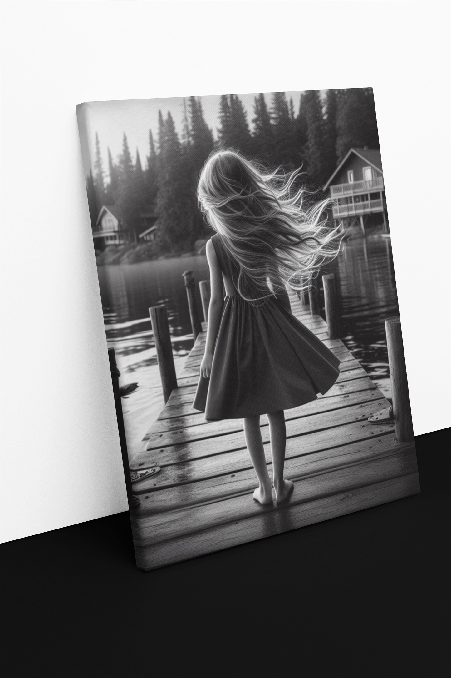 Lakeside Beauty Canvas Print