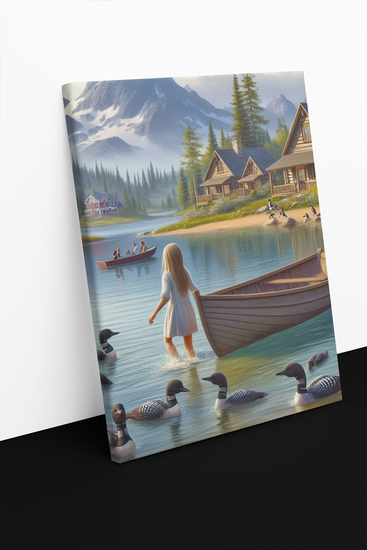 Lakeside Lovin' Canvas Print