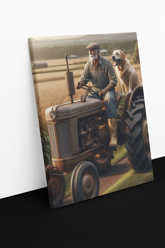 Life on the Farm Canvas Print