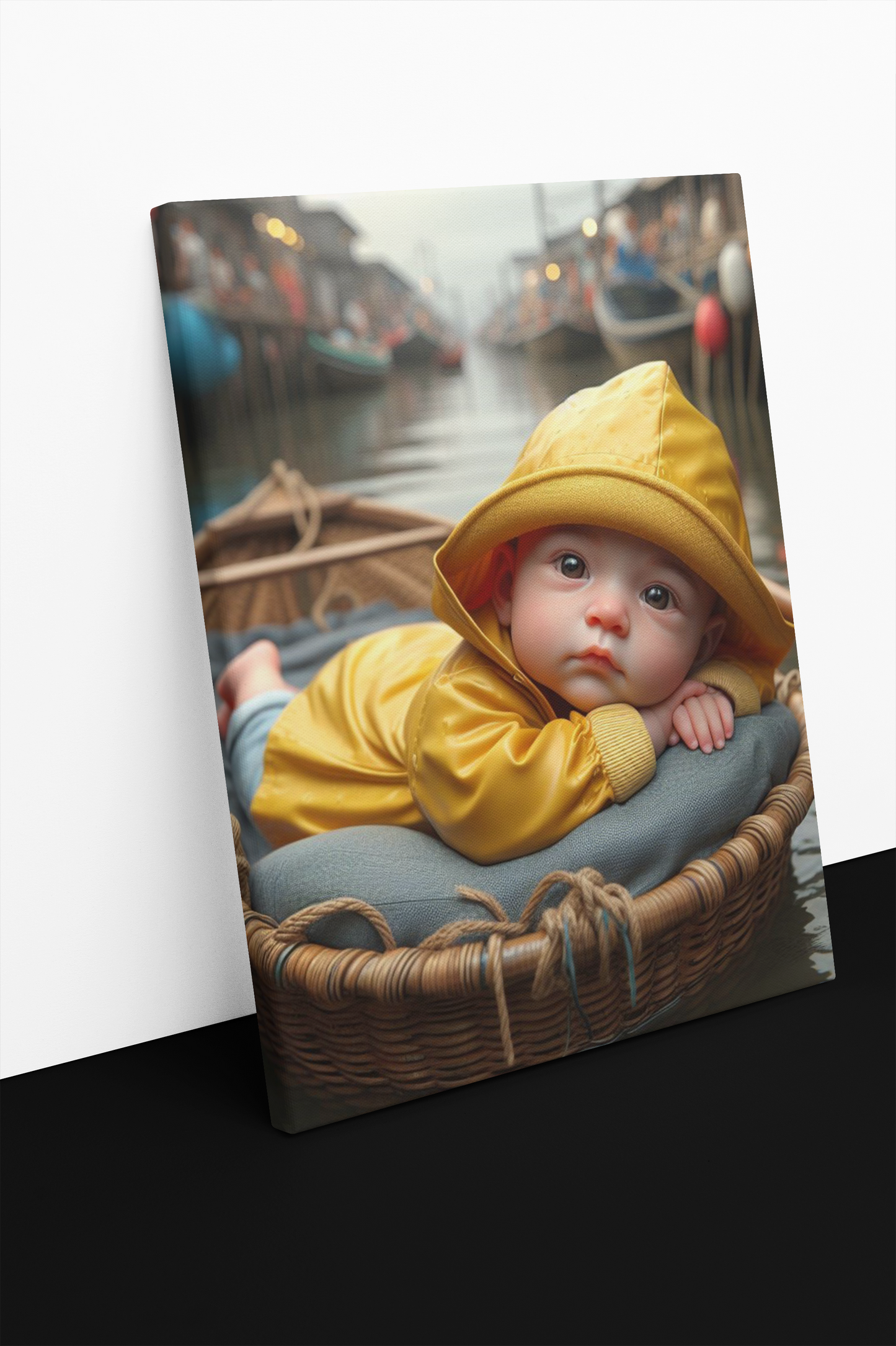 Little Catch of the Day Canvas Print