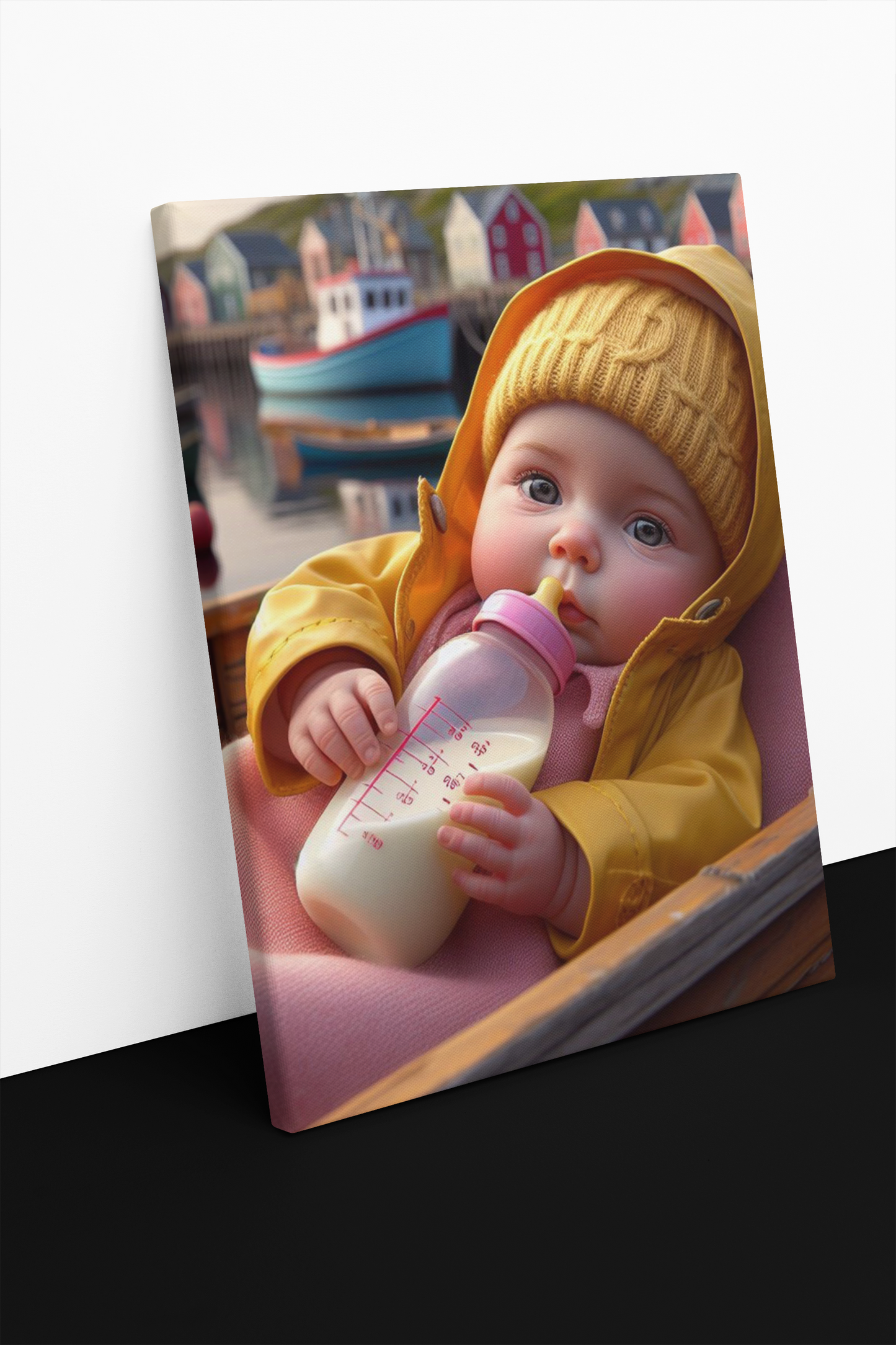 Little Fish in a Big World Canvas Print